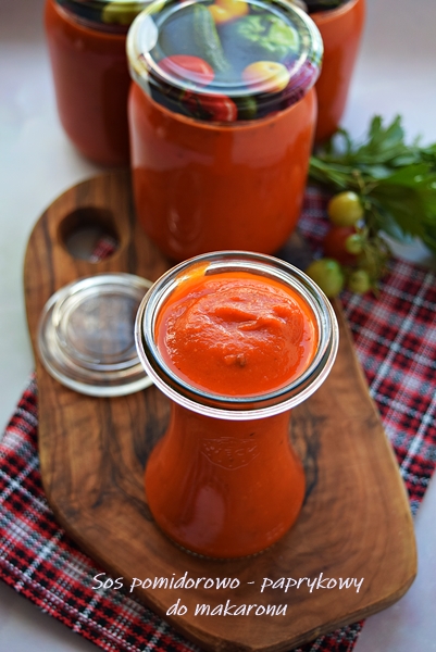 Sos pomidorowy do słików